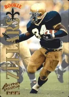 1995 Action Packed #126 - Ray Zellars - New Orleans Saints 1995 Action Packed #126 - Ray Zellars - New Orleans Saints