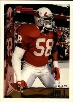 1995 Bowman #123 - Eric Hill - Arizona Cardinals