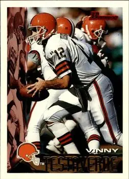1995 Bowman #126 - Vinny Testaverde - Cleveland Browns