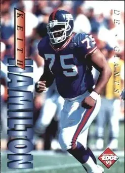 1995 Collector's Edge #143 - Keith Hamilton - New York Giants
