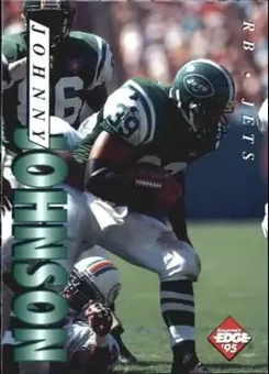 1995 Collector's Edge #150 - Johnny Johnson - New York Jets