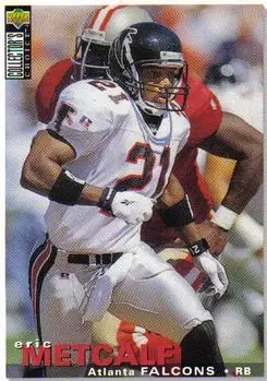 1995 Collector's Choice Update #U151 - Eric Metcalf - Atlanta Falcons