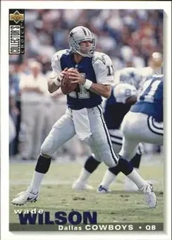 1995 Collector's Choice Update #U156 - Wade Wilson - Dallas Cowboys