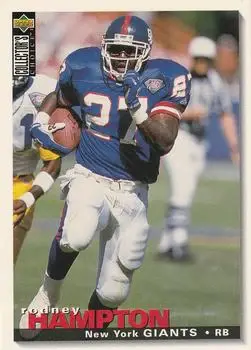 1995 Collector's Choice #151 - Rodney Hampton - New York Giants