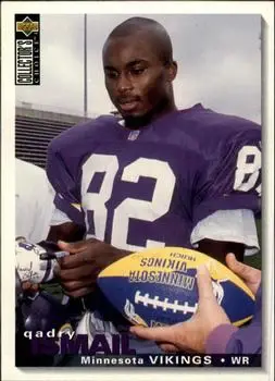 1995 Collector's Choice #154 - Qadry Ismail - Minnesota Vikings - Front 1995 Collector's Choice #154 - Qadry Ismail - Minnesota Vikings - Front