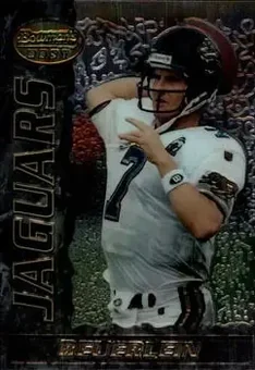 1995 Bowman's Best #72 - Steve Beuerlein - Jacksonville Jaguars
