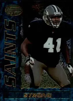 1995 Bowman's Best #72 - William Strong - New Orleans Saints