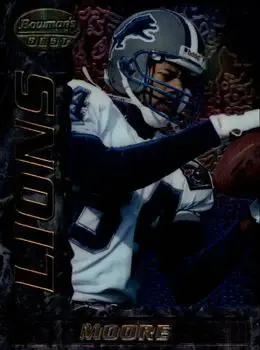 1995 Bowman's Best #73 - Herman Moore - Detroit Lions