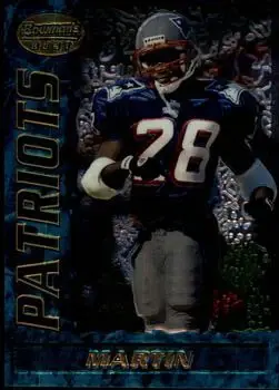 1995 Bowman's Best #74 - Curtis Martin - New England Patriots