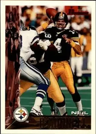 1995 Bowman #131 - Neil O'Donnell - Pittsburgh Steelers