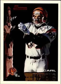 1995 Bowman #136 - Carl Pickens - Cincinnati Bengals
