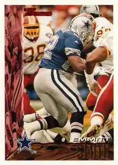 1995 Bowman #140 - Emmitt Smith - Dallas Cowboys