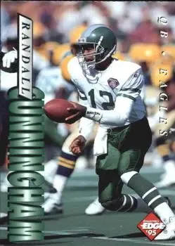 1995 Collector's Edge #154 - Randall Cunningham - Philadelphia Eagles