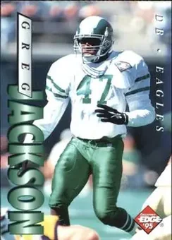 1995 Collector's Edge #157 - Greg Jackson - Philadelphia Eagles