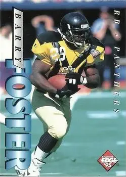 1995 Collector's Edge #160 - Barry Foster - Carolina Panthers