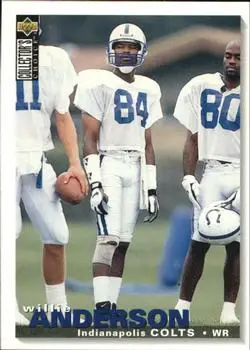 1995 Collector's Choice Update #U162 - Flipper Anderson - Indianapolis Colts