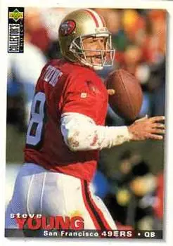 1995 Collector's Choice #162 - Steve Young - San Francisco 49ers