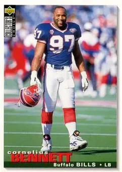 1995 Collector's Choice #163 - Cornelius Bennett - Buffalo Bills
