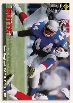 1995 Collector's Choice #166 - Marion Butts - New England Patriots