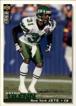 1995 Collector's Choice #167 - Aaron Glenn - New York Jets