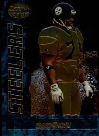 1995 Bowman's Best #78 - Oliver Gibson - Pittsburgh Steelers