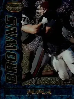 1995 Bowman's Best #80 - Ta'u Pupu'a - Cleveland Browns