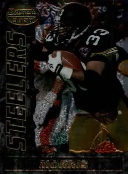 1995 Bowman's Best #84 - Bam Morris - Pittsburgh Steelers