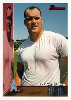 1995 Bowman #144 - Michael Roan - Houston Oilers