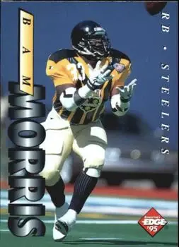 1995 Collector's Edge #163 - Bam Morris - Pittsburgh Steelers