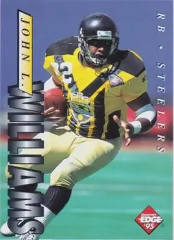 1995 Collector's Edge #166 - John L. Williams - Pittsburgh Steelers