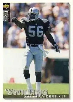 1995 Collector's Choice Update #U171 - Pat Swilling - Oakland Raiders