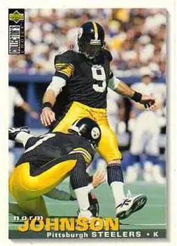 1995 Collector's Choice Update #U173 - Norm Johnson - Pittsburgh Steelers
