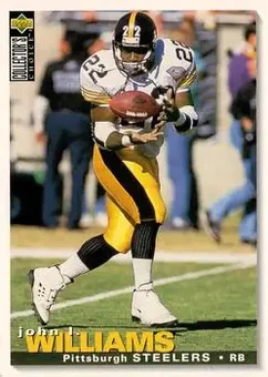 1995 Collector's Choice #171 - John L. Williams - Pittsburgh Steelers