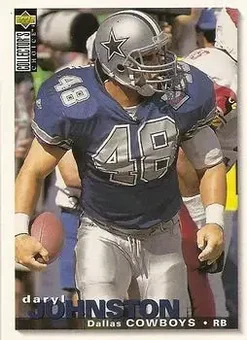 1995 Collector's Choice #178 - Daryl Johnston - Dallas Cowboys
