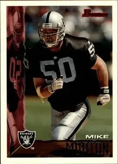 1995 Bowman #156 - Mike Morton - Oakland Raiders