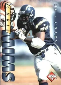 1995 Collector's Edge #171 - Chris Mims - San Diego Chargers