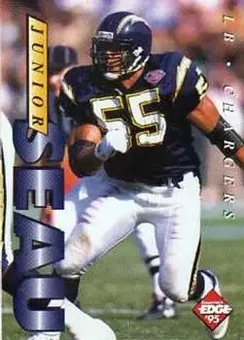 1995 Collector's Edge #174 - Junior Seau - San Diego Chargers