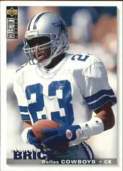 1995 Collector's Choice Update #U181 - Alundis Brice - Dallas Cowboys