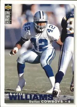 1995 Collector's Choice Update #U185 - Charlie Williams - Dallas Cowboys 1995 Collector's Choice Update #U185 - Charlie Williams - Dallas Cowboys