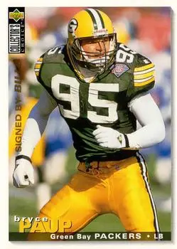 1995 Collector's Choice #185 - Bryce Paup - Buffalo Bills - Front 1995 Collector's Choice #185 - Bryce Paup - Buffalo Bills - Front