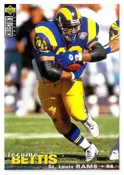 1995 Collector's Choice #189 - Jerome Bettis - St. Louis Rams