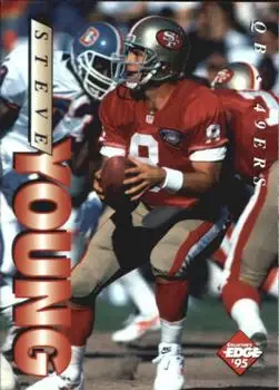 1995 Collector's Edge #181 - Steve Young - San Francisco 49ers