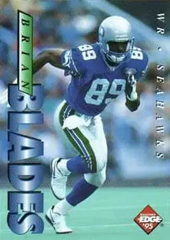 1995 Collector's Edge #183 - Brian Blades - Seattle Seahawks
