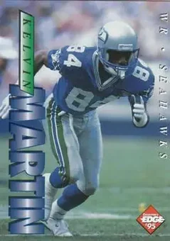 1995 Collector's Edge #185 - Kelvin Martin - Seattle Seahawks