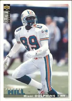1995 Collector's Choice Update #U192 - Randal Hill - Miami Dolphins - Front