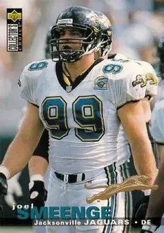 1995 Collector's Choice Update #U194 - Joel Smeenge - Jacksonville Jaguars