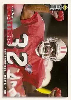 1995 Collector's Choice #190 - Ricky Watters - Philadelphia Eagles
