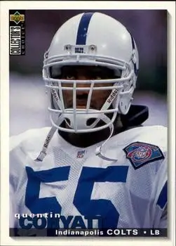 1995 Collector's Choice #192 - Quentin Coryatt - Indianapolis Colts 1995 Collector's Choice #192 - Quentin Coryatt - Indianapolis Colts