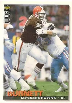 1995 Collector's Choice #197 - Rob Burnett - Cleveland Browns