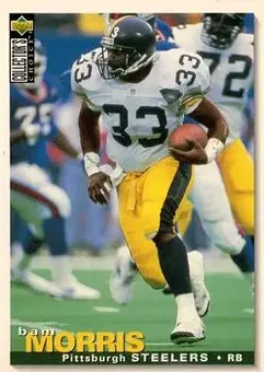 1995 Collector's Choice #199 - Bam Morris - Pittsburgh Steelers